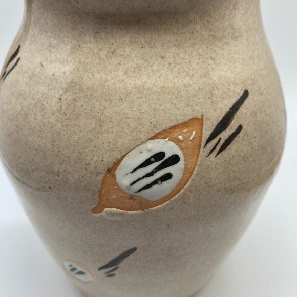 Studio Pottery Jug / Pitcher marked on base Size‎ Approx 8.5” tall - Picture 3 of 9
